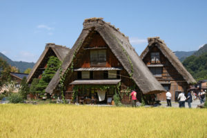 Gassho-style house in Shirakawa-go